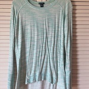 Champion Women's Mint Space-Dye Long Sleeve Pullover